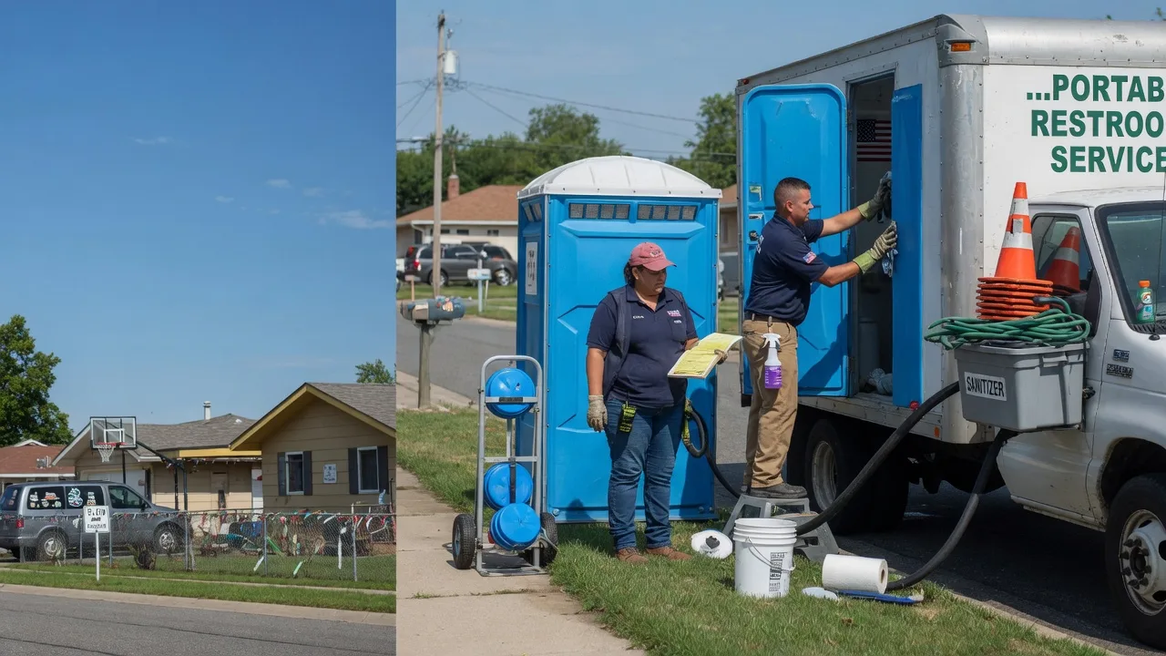Portable Toilet Rental in Nelson, WI near me